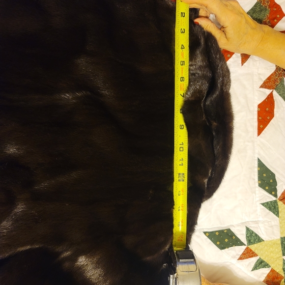 Genuine Mink 3/4 length coat - Picture 3 of 8